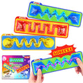 Autism Sensory Toys for Kids - 3 Pack Fidget Toy Sensory Tube Filled with Colorful Goo Glitter Autism Sensory Items for Kids Children Teens - Classroom Prizes Easter Gift Prizes for Kids Classroom