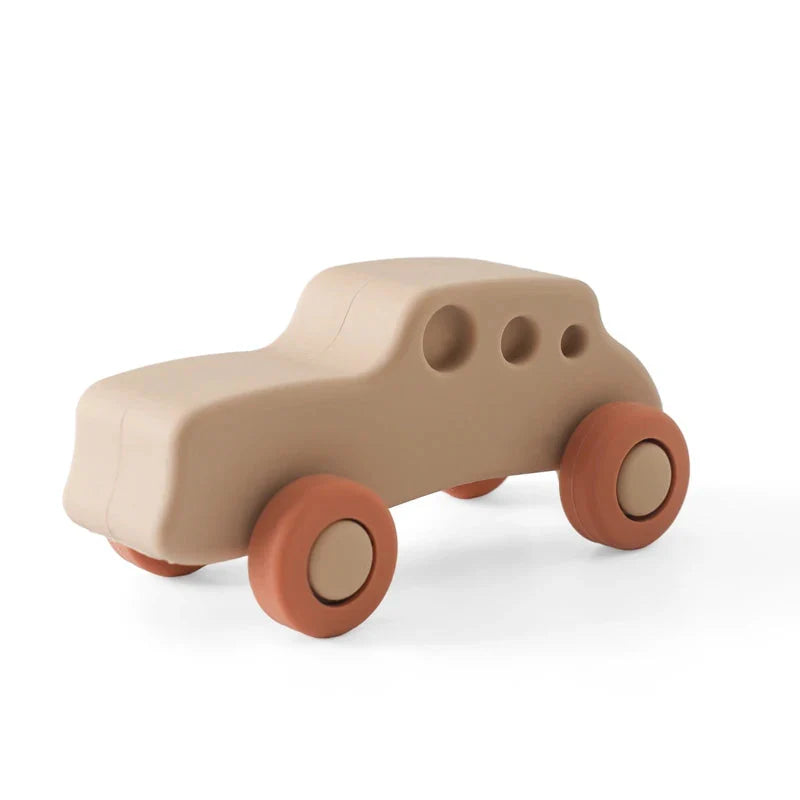 Montessori Silicone Baby Car Teether Educational Toy